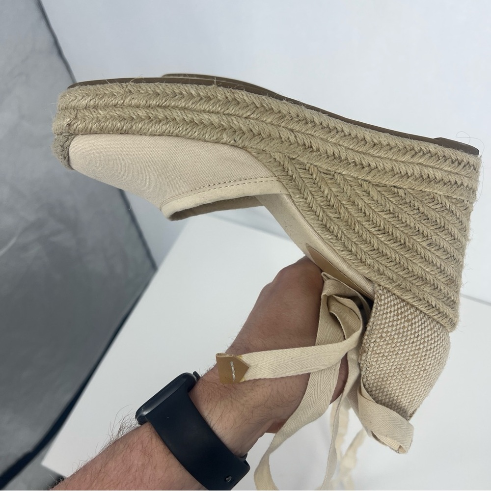 Express Cream Espadrille Wedges - Picture 11 of 14